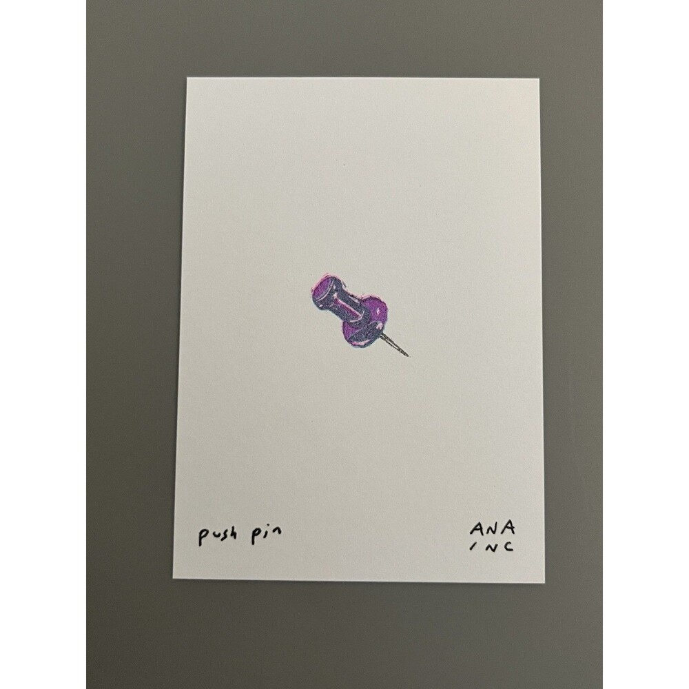 Ana Inciardi Mini Print - Push Pin